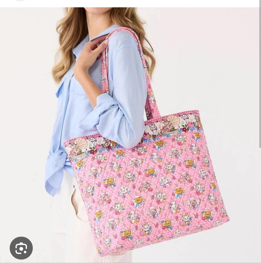 Vera Bradley Disney Original Zip Tote Aristocats NWT - Picture 6 of 6